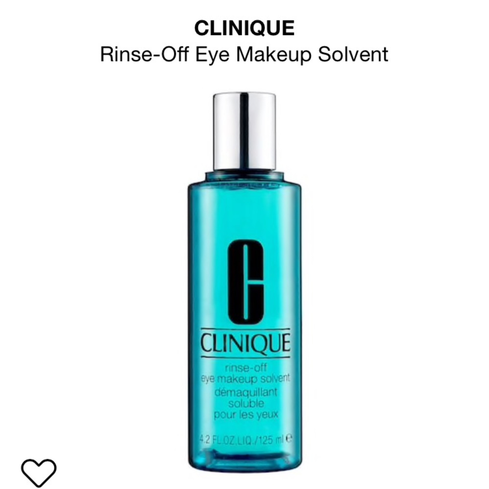 Clinique rinse off eye make up solvent 60ml